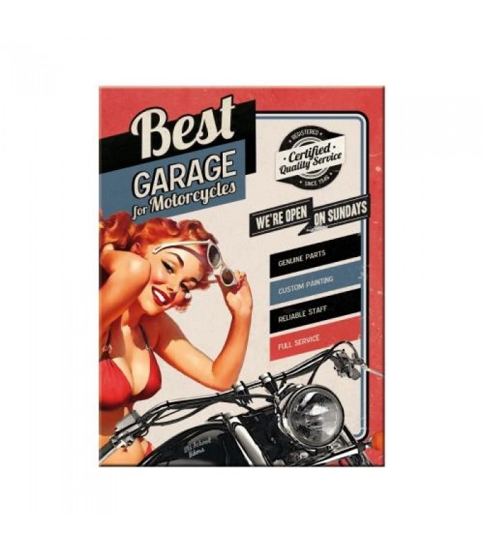 Магнит Nostalgic-Art "Best Garage Red" (14276)